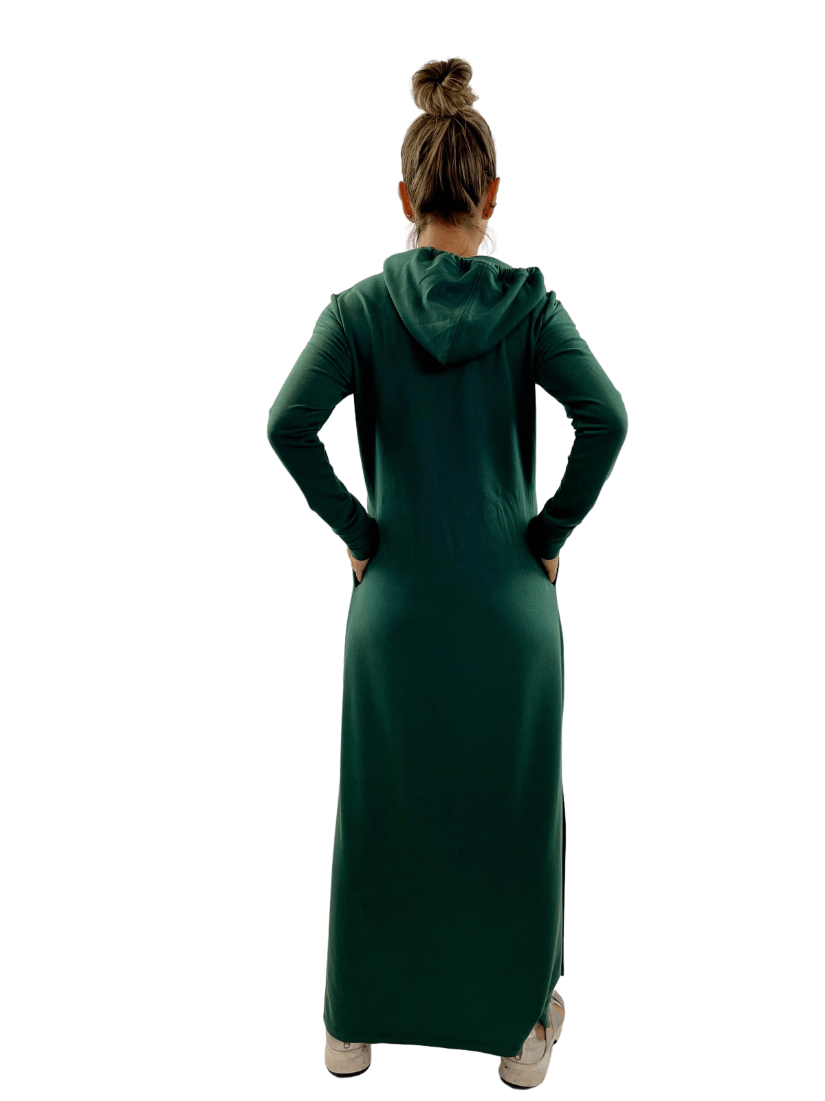 Vestido Longo Capuz Verde VERONA